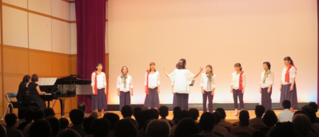 ゆりの花コーラス写真