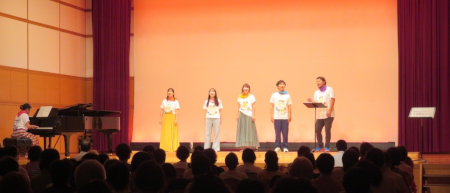 島本ジュニアコーラス　くすのキッズ写真